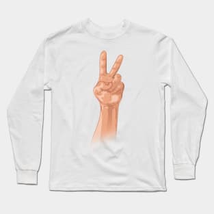 Victory hand Long Sleeve T-Shirt